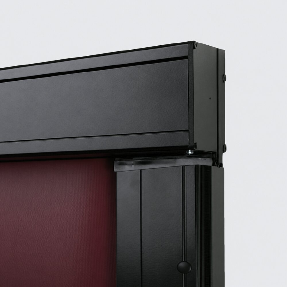 C77 Overhead Electric Blackout blind example