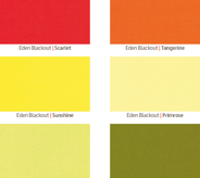 Eden Blackout colours, set 3