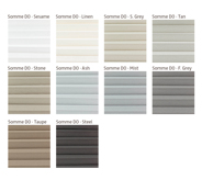 Somme Translucent colour selection
