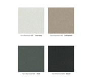 Tara Blackout White Back Recycled colour selection