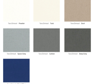 Tara Dimout Recycled colour selection