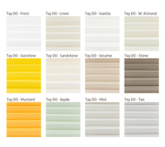Tay Translucent colours, set 1