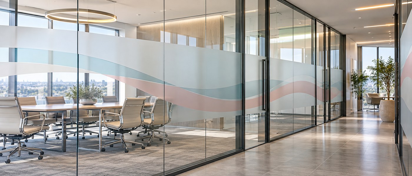 Decorative window film example
