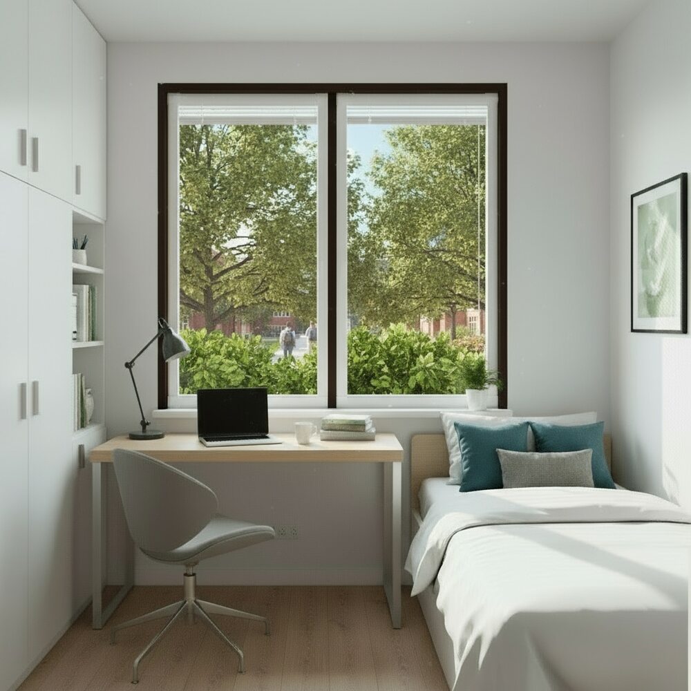 Perfect Fit® Cellular Pleated blind example